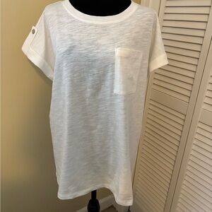 NWT Doe&Rae White T-Shirt